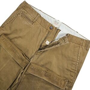 Gap Basics Mens Pants Vintage Standard Fit Chino Acorn 34/32 Cotton Casual Retro